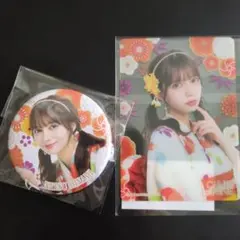 CANDY TUNE 　浴衣すきくじ　南なつ　缶バッジ　クリアカードきゃんちゅー