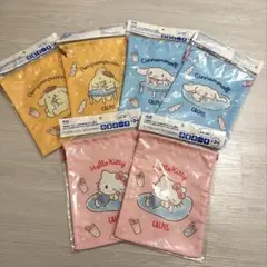 サンリオ　巾着袋 6つセット キティ シナモンロール ポムポムプリン