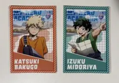 僕のヒーローアカデミア LOFT購入特典ポストカード 緑谷出久 爆豪勝己