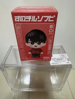 阿部亮平 すのチルソフビ SnowMan on ダイソー 重なる透明収納ケース