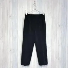 【LOBJIE】スラックス センタープレス オフィスカジュアル ストレッチあり