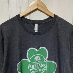 ジョージキリアン アイリッシュ ビール 馬 クローバー 企業 Tシャツ XL