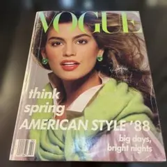 VOGUE 1988年春号 AMERICAN STYLE '88