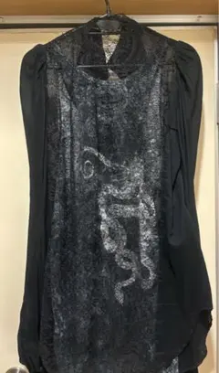 hyde着　if txs4wバックレース　スネークフラワーブラックタンク　ラルク