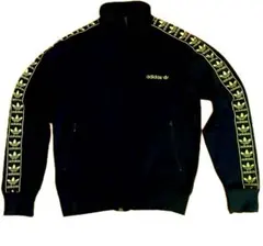 adidas80Svintage BECKENBAUERメンズL黒タグ希少品!