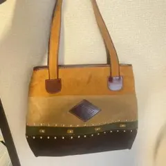 ヴィンテージトートバッグ ブラウン系