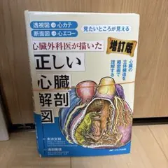 心臓外科医が描いた正しい心臓解剖図 : 透視図→心カテ 断面図→心エコー 見た…
