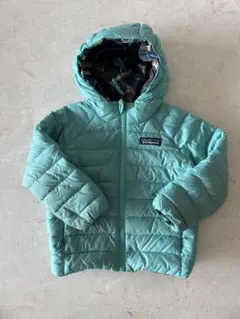 Patagonia アクアブルー 2T アウターリバーシブルタイプ