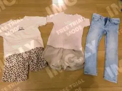 110cm120cm子供服のセット。