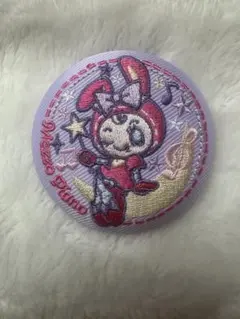 ナルミヤキャラクターズ　刺繍缶バッジ　ベリエちゃん