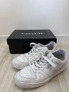 COACH CLP LTHR CT SNKR スニーカー ホワイト　26cmのサムネイル