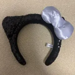 ハローキティ　スパンコールカチューシャ 黒