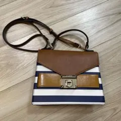 新品未使用☆美品☆ALDO アルド☆ボーダー☆ショルダーバッグのサムネイル
