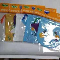 クー　FANTA リバーシブル巾着✕4