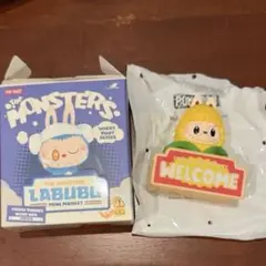 POPMART THEMONSTERS LABUBU CORN マグネット