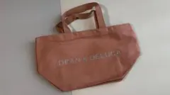 DEAN&DELUCA　チャリティー　トートバッグ　コーラル　S