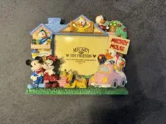 昭和レトロ  ミッキー ミニーディズニー 置物 飾り 写真立て ミッキー ミニー クリスマス フォトフレーム レトロ 写真立て