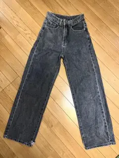 DAZY ソリッド ハイウエスト ボーイフレンド ジーンズ SHEIN