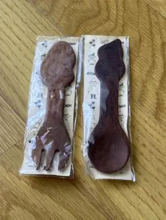 ムーミン リトルミイ 木製 スプーン フォーク