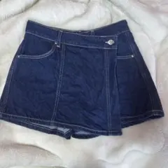 ZARA ダークデニム スカート