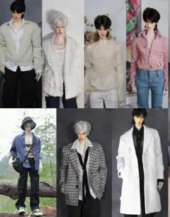 王一博ドール一博bjd 1/6 yibo　 服 ウィッグ 付き 王一博ドール一博bjd 1/6 yibo 服 ウィッグ 付き - メルカリ
