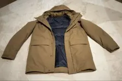 ユニクロ UNIQLO ハイブリッドダウンパーカ ブラウン Mサイズ