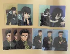 鬼滅の刃　AGF ビジュアルカード　時透無一郎 伊黒小芭内 悲鳴嶼行冥