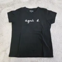 agnès b. 黒 Tシャツ サイズ2