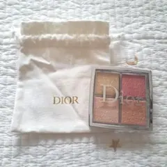 ディオール　バックステージ　フェイスグロウパレット　004 巾着ポーチ付き