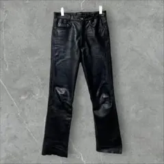 Vintage レザーフレアパンツのサムネイル