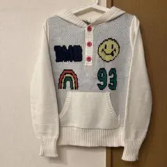 BMB フード付きニットセーター