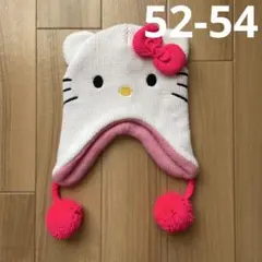 ハローキティ 耳つきニット帽 ピンク 女の子