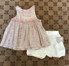 タルティーヌエショコラ　ブルマ　ワンピース　リバティ　　ボンポワン　ファミリア