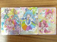スタートゥインクルプリキュア　カード3枚