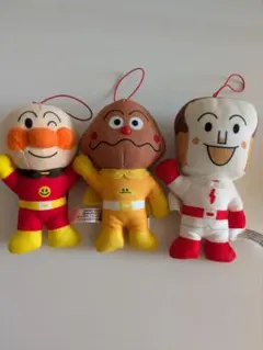 それいけ！アンパンマン ますこっと ぬいぐるみ 3セット