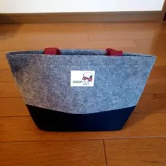 スヌーピー　ランチバッグ　バイカラー