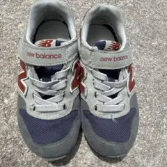 値下げ不可New Balance キッズ スニーカー グレー ネイビー