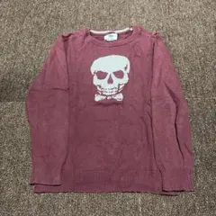 Old Navy スカル柄 クルーネック ニット セーターのサムネイル
