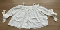FOREVER 21 オフショルダー トップス アイボリー S