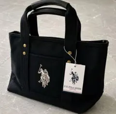新品／U.S.POLO ASSN. ユーエスポロアッスン トートバッグ ブラックのサムネイル