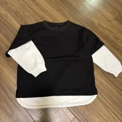 グローバルワーク　重ね着風トップス　120