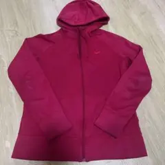 NIKE ナイキ THERMA-FITジップアップパーカー ピンク　Lサイズ
