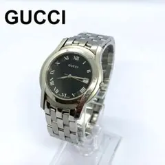 GUCCI グッチ クォーツ ブラック文字盤 ローマインデックス デイトのサムネイル