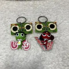 ケロロ軍曹 プレート付きキーホルダー ケロロ軍曹 ギロロ伍長