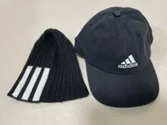 新品タグ無し　アディダス帽子　2個セット