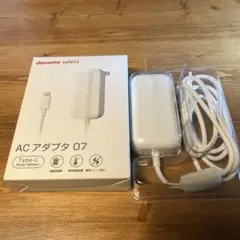 docomo ACアダプタ07 Type-C
