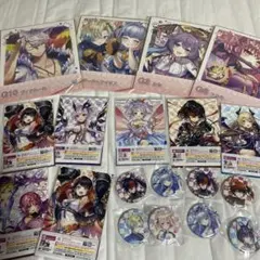 白猫プロジェクト　キャラ缶バッジセット