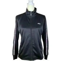 FILA フィラ　トラックジャケット　ジャージ　ジップアップ　ネイビー　L