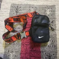 NIKE ナイロンショルダーバッグ 黒