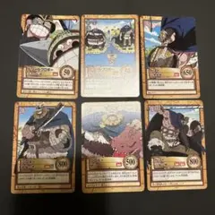 ワンピース カードダス ハイパーバトル ドリー ブロギー 4枚セット